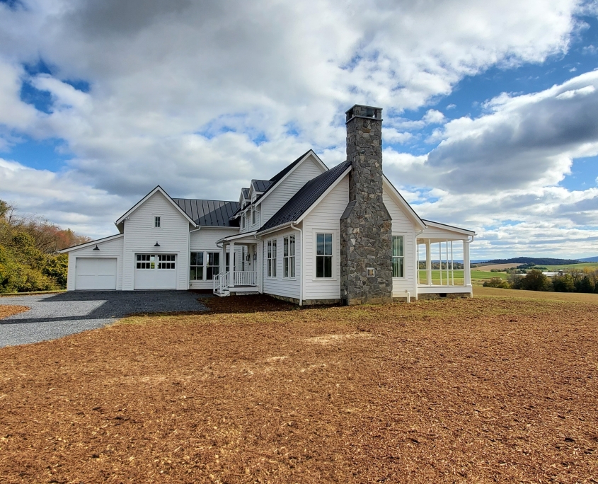 Rockingham County Modern Farmhouse Harrisonburg Custom Home Builders