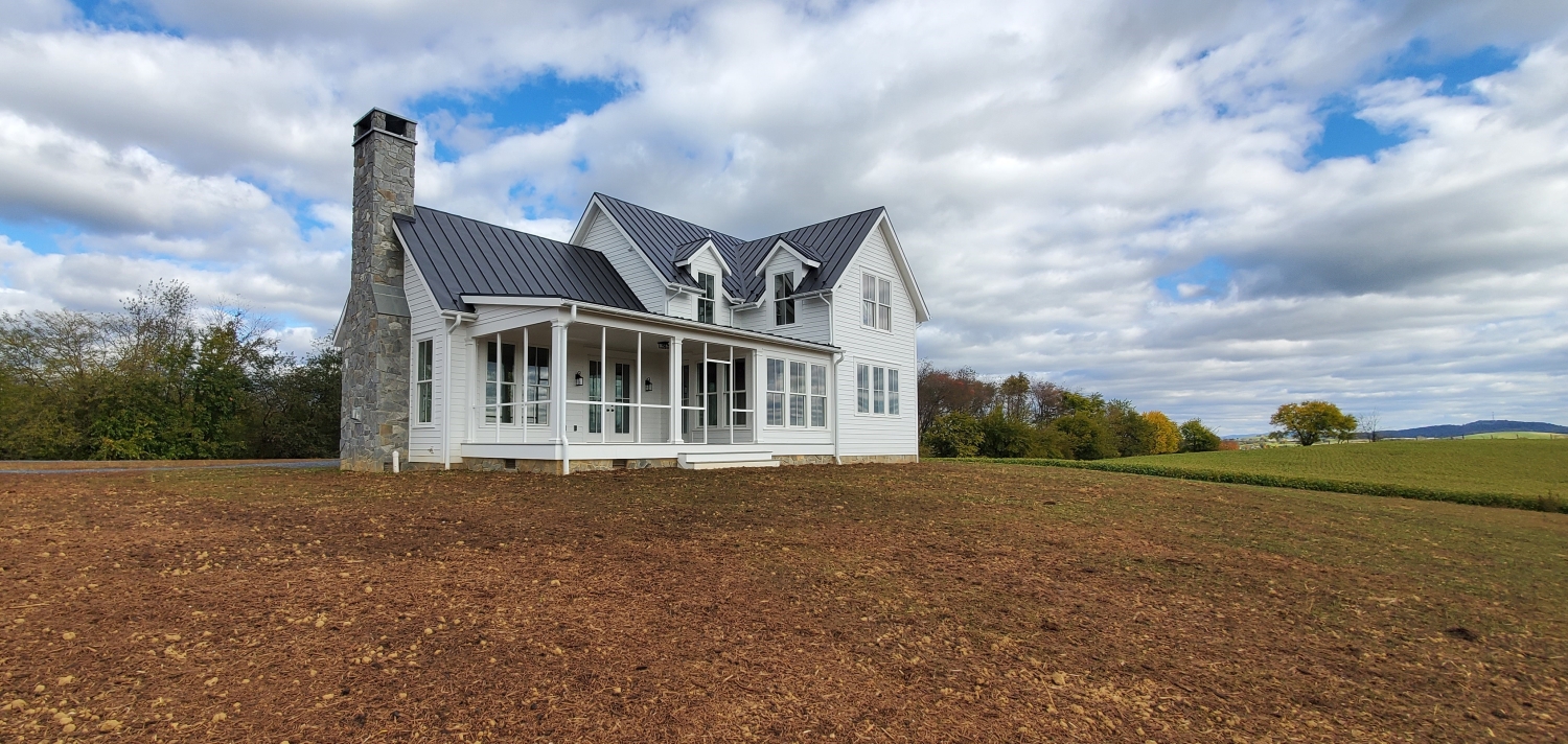 Rockingham County Modern Farmhouse Harrisonburg Custom Home Builders