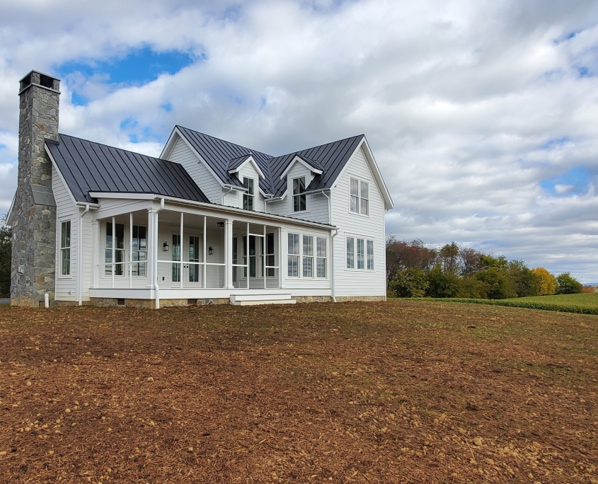 Rockingham County Modern Farmhouse Harrisonburg Custom Home Builders